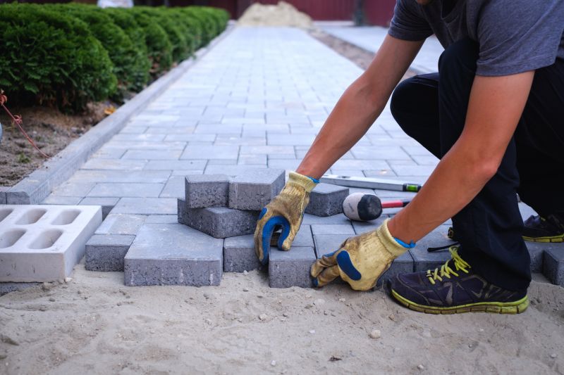 Brick Driveway Installation in Manchester, NH