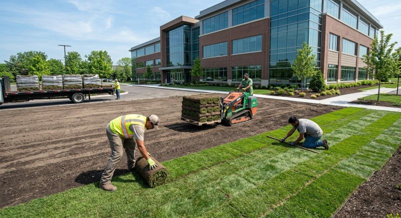 Commercial Sod Installation in Rockwall, TX