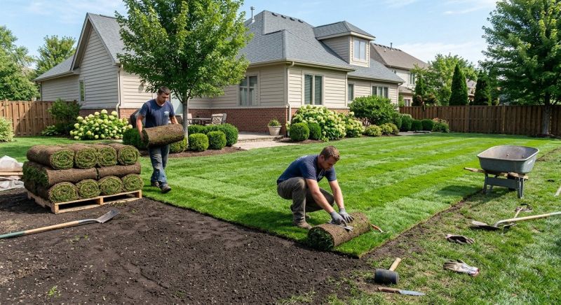 Lawn Installation in Rockwall, TX