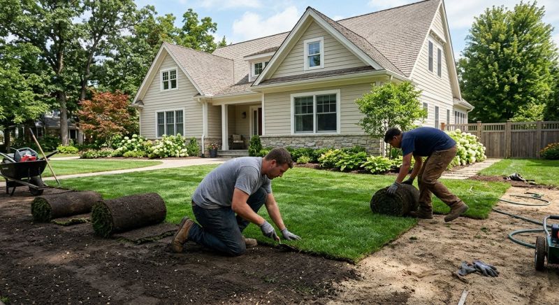 Bluegrass Sod Installation in Honolulu, HI