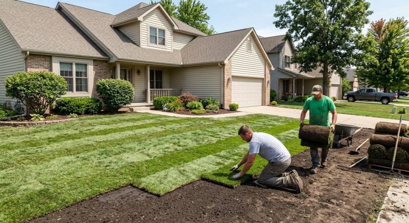 Centipede Sod Installation in Aiken, SC