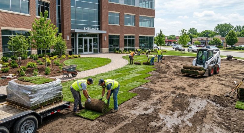 Commercial Sod Installation in Rockwall, TX