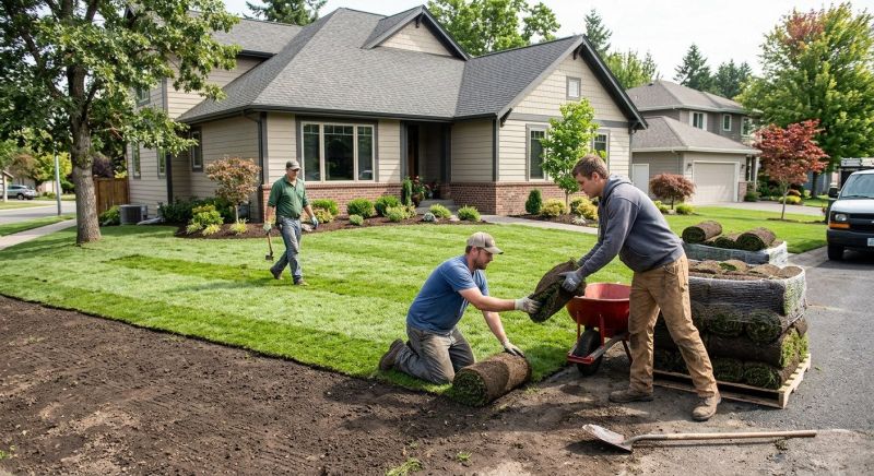 Grass Replacement in Rockwall, TX