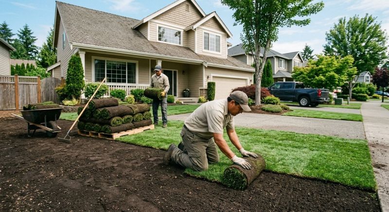 Sod Installation in Rockwall, TX