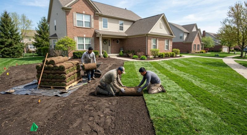 Yard Sodding in Rockwall, TX