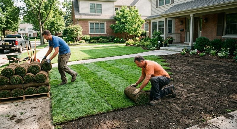 Yard Sodding in Ventura County, CA